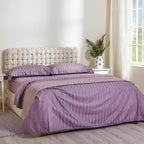 Σετ Σεντόνια Αιγαίον Jacquard Sateen 180X200+40 Heather